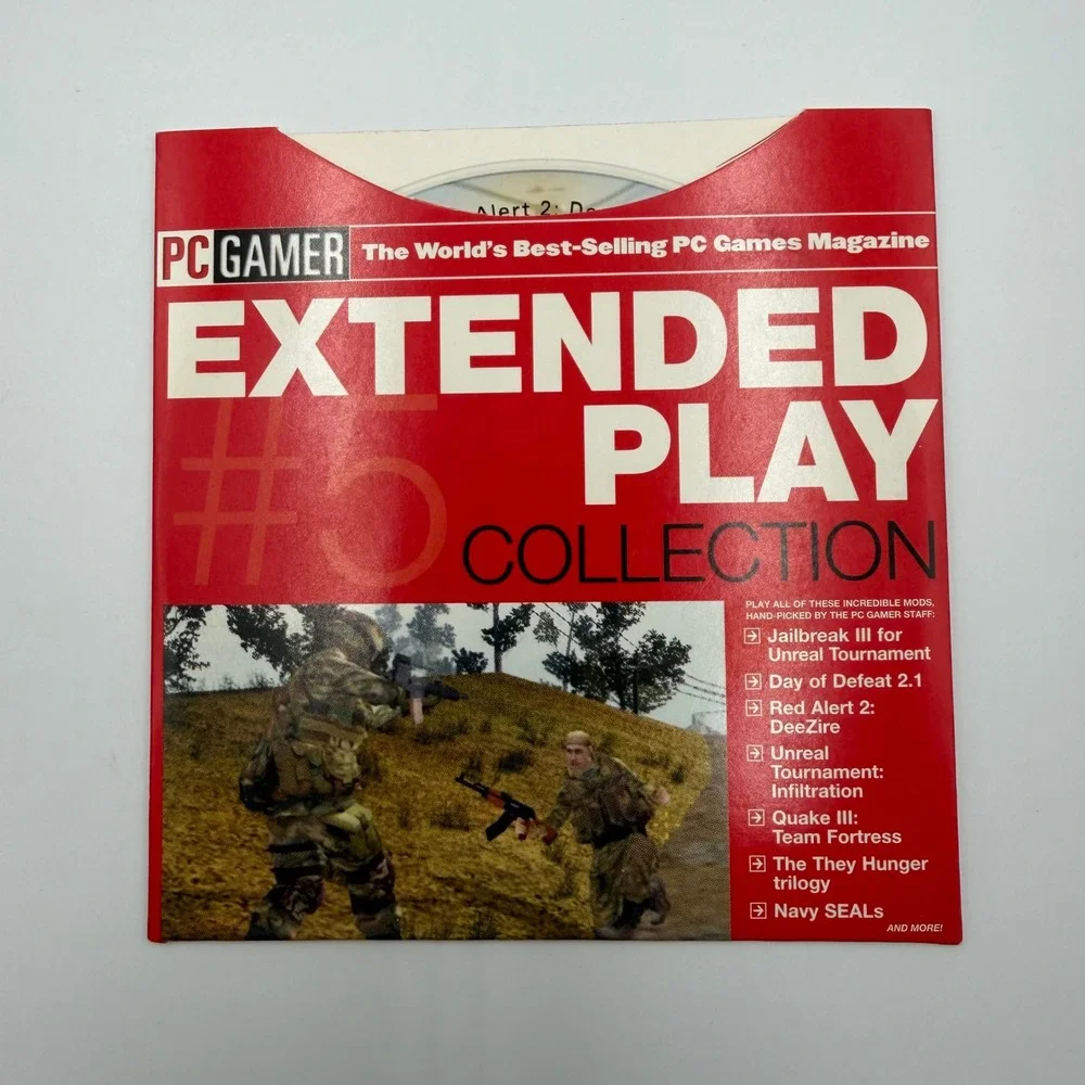 PC Gamer Extended Play Collection #5 2002 Unreal Quake III Mods CD-ROM Vintage